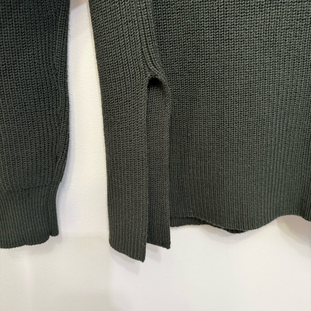 Athleta Dark Green Switchback Pullover Sweater Wo… - image 6